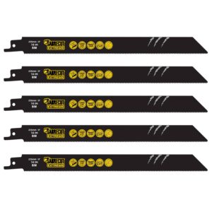 5pcs S1122BF 225mm 14TPI Reciprocating Saw Blades - SCRS1122BF_5