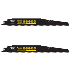 2pcs S1140HM 228mm 6TPI Tungsten Carbide Reciprocating Saw Blades - SCRS1140HM_2