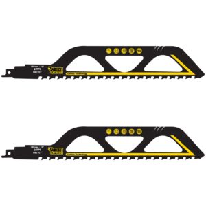 2pcs S1243HM 305mm 2TPI Tungsten Carbide Reciprocating Saw Blades - SCRS1243HM_2