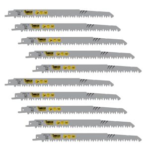 10pcs S1531L 240mm 5TPI Reciprocating Saw Blades - SCRS1531L_10