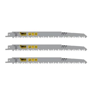 3pcs S1531L 240mm 5TPI Reciprocating Saw Blades - SCRS1531L_3