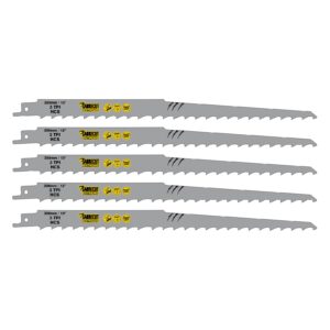5pcs S1617K 300mm 3TPI Reciprocating Saw Blades - SCRS1617K_5