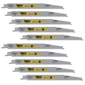 10pcs S2345X 200mm 6-10TPI Reciprocating Saw Blades - SCRS2345X_10