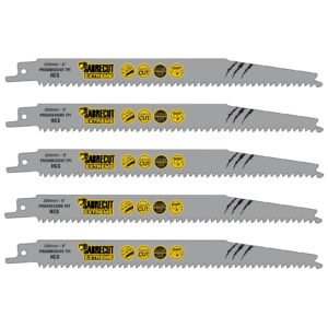 5pcs S2345X 200mm 6-10TPI Reciprocating Saw Blades - SCRS2345X_5