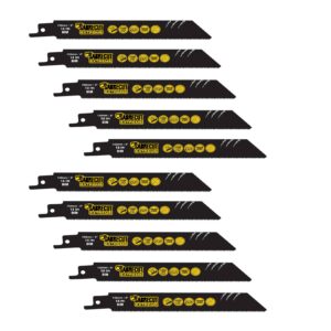 10pcs S922BF 150mm 14TPI Reciprocating Saw Blades - SCRS922BF_10
