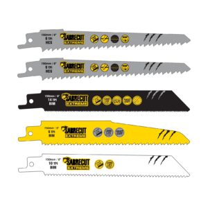 5pcs 150mm Mixed Reciprocating Saw Blades - SCRSK5A