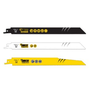 3pcs 225mm Mixed Reciprocating Saw Blades - SCRSKM3B