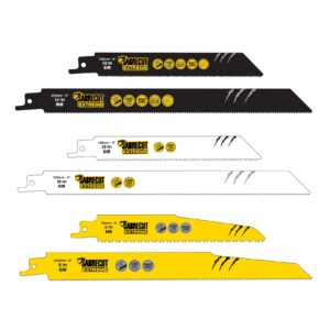 6pcs 150mm-225mm Mixed Reciprocating Saw Blades - SCRSKM6