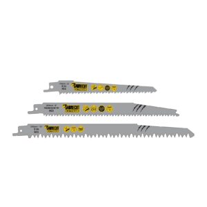 3pcs 150mm-240mm Mixed Reciprocating Saw Blades - SCRSKW3