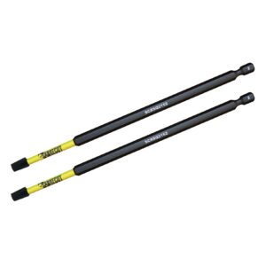2pcs 152mm Square (SQ2) Impact Screwdriver Bits - SCRSQ2152_2
