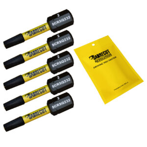 5pcs 32mm Square (SQ2) Impact Screwdriver Bits - SCRSQ232_5