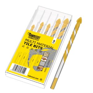 5pcs Multi-Material Tile Drill Bit Set - SCTBA5
