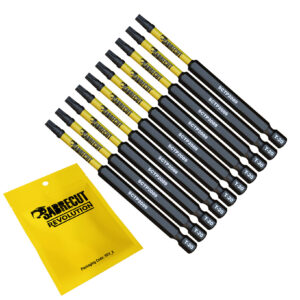 10pcs 89mm Torx (T-20) Tamper Proof Security Impact Screwdriver Bits - SCTP2089_10