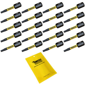 20pcs 32mm Torx (T-15) Impact Screwdriver Bit - SCTX1532_20
