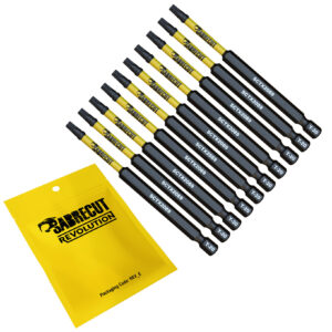 10pcs 89mm Torx (T-20) Impact Screwdriver Bits - SCTX2089_10