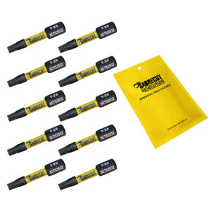 10pcs 32mm Torx (T-25) Impact Screwdriver Bits - SCTX2532_10