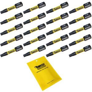 20pcs 32mm Torx (T-25) Impact Screwdriver Bits - SCTX2532_20
