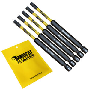 5pcs 89mm Torx (T-25) Impact Screwdriver Bits - SCTX2589_5