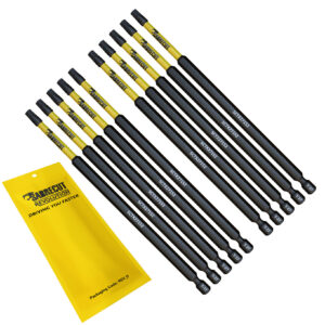 10pcs 152mm Torx (T-27) Impact Screwdriver Bits - SCTX27152_10