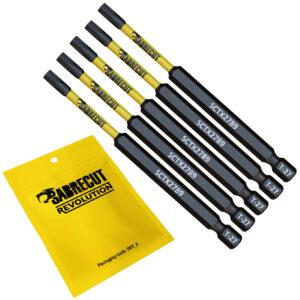 5pcs 89mm Torx (T-27) Impact Screwdriver Bits - SCTX2789_5