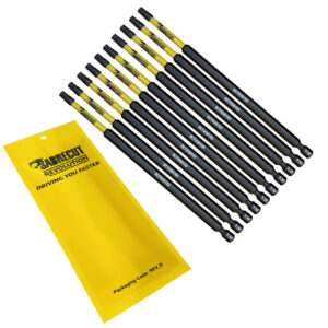 10pcs 152mm Torx (T-30) Impact Screwdriver Bits - SCTX30152_10