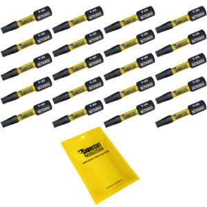 20pcs 32mm Torx (T-30) Impact Screwdriver Bits - SCTX3032_20