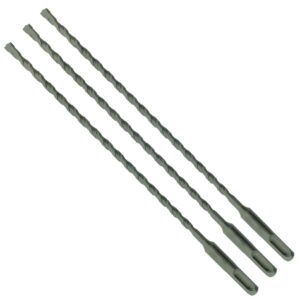 3pcs 6.5mm x 160mm PGM Approved SDS Drill Bits - SDSA65_3