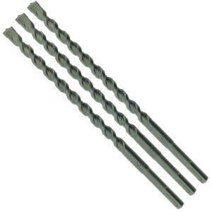 3pcs 12mm x 260mm PGM Approved SDS Drill Bits - SDSC12_3