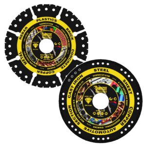1pc 125mm Vacuum Brazed Multi Material and Metal Cutting Diamond Discs - VBSCK125