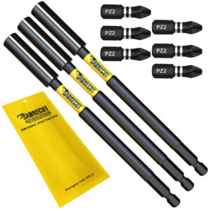 3pcs 152mm PowerLok Impact Bit Holders - XSCP14150M_3