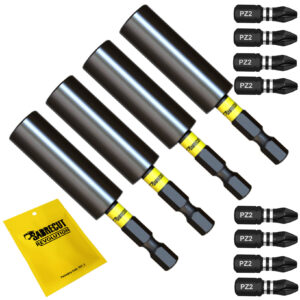 4pcs 60mm PowerLok Impact Bit Holders - XSCP1460M_4