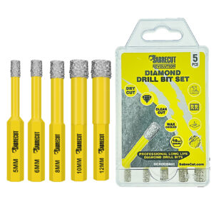 5pcs 5-12mm Diamond Drill Bits - SCRDDB001