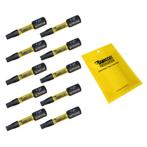 10pcs 32mm Torx (T-27) Tamper Proof Security Impact Screwdriver Bits - SCTP2732_10