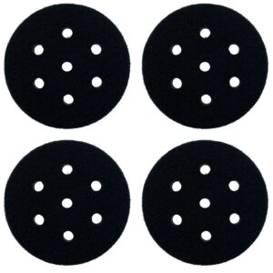 4pcs 150mm Soft Density PU Orbital Sander Interface Pads For 150mm Dual Action Sanders - OSSCIP006_4