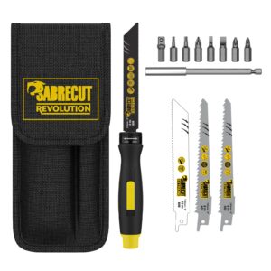 15pcs Quick Change Saw and Screwdriver Set with Storage Pouch - SCRS01