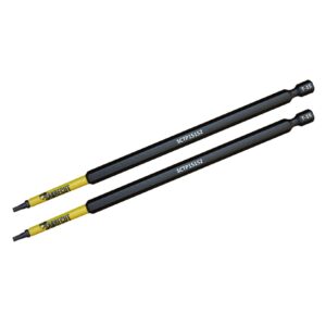 2pcs 152mm Torx (T-15) Tamper Proof Security Impact Screwdriver Bits - SCTP15152_2