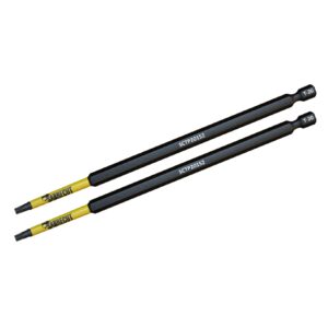 2pcs 152mm Torx (T-20) Tamper Proof Security Impact Screwdriver Bits - SCTP20152_2