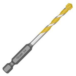 1pc 5mm x 85mm HEX Shank Multi Construction Drill Bit - SCRMCH050