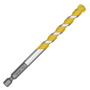 1pc 10mm x 120mm HEX Shank Multi Construction Drill Bit - SCRMCH100