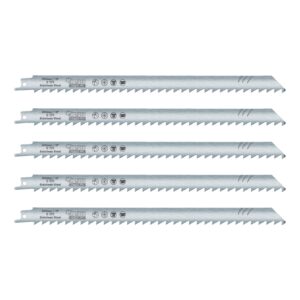 5pcs 1211K 300mm 3TPI Stainless Steel Reciprocating Saw Blades - SCRS1211K