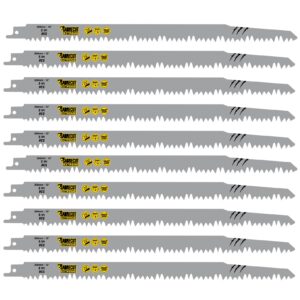 10pcs S1531LL 300mm 5TPI Reciprocating Saw Blades - SCRS1531LLP_2