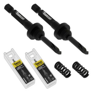 2pcs 1/4 Inch Hole Saw Arbours With Springs - HSARB01_2