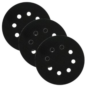 3pcs 125mm Soft Density PU Orbital Sander Interface Pads For 125mm Random Orbital Sanders - OSSCIP007_3