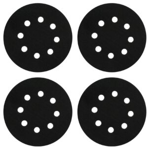 4pcs 125mm Soft Density PU Orbital Sander Interface Pads For 125mm Random Orbital Sanders - OSSCIP007_4