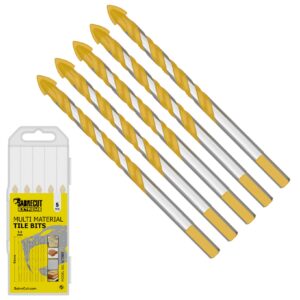 5pcs 5mm Multi-Material Tile Drill Bit Set - SCTBB5