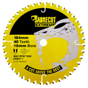 1pc 184mm 40T Saw Blade - SCCSF184CR4016