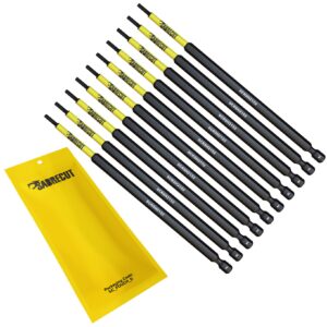 10pcs 152mm Hex (H2) Impact Screwdriver Bits - SCRH2152_10