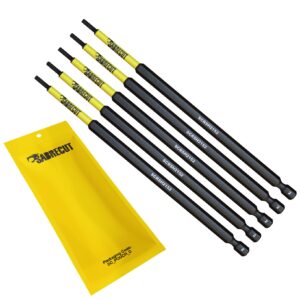 5pcs 152mm Hex (H2) Impact Screwdriver Bits - SCRH2152_5