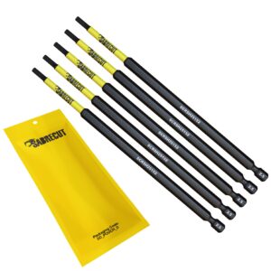 5pcs 152mm Hex (H2.5) Impact Screwdriver Bits - SCRH25152_5