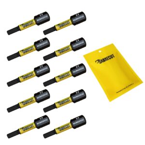 10pcs 32mm Hex (H2.5) Impact Screwdriver Bits - SCRH2532_10